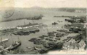 Der Hafen von Oran in Algerien