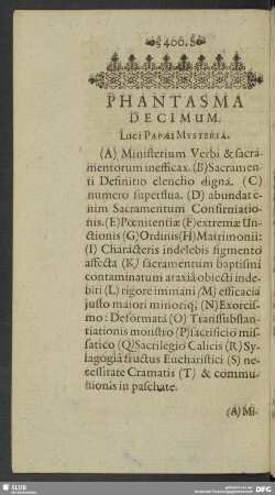 Phantasma Decimum
