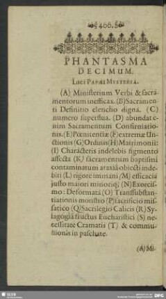 Phantasma Decimum