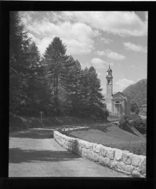 Die Kirche Bel Taimpel in St. Moritz