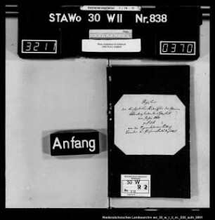 Zivilstandsregister Warberg (Kanton Helmstedt)