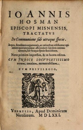 Tractatus de communione sub utraque specie