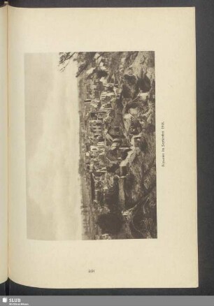 Bapaume im September 1918
