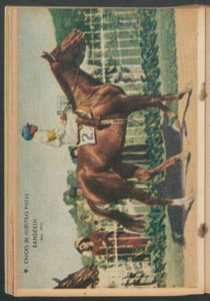 Cracks de nuestras pistas: Banderin (año 1942) - [Fotografía]