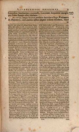 Origines Livoniae sacrae et civilis, seu chronicon Livonicum vetus : continens res gestas trium primorum episcoporum, quibus devictae a Saxonibus, et ad sacra christianorum traductae Livoniae absolvitur historia