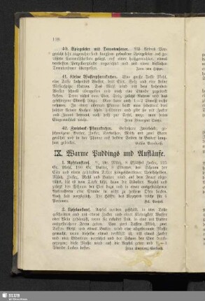 IX. Warme Puddings und Aufläufe