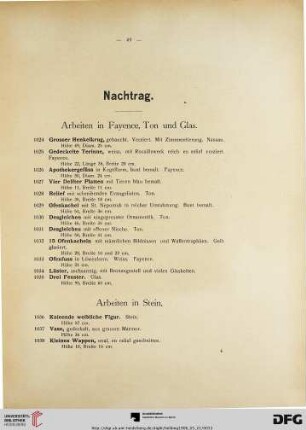 Nachtrag (Nr. 1024-1048)
