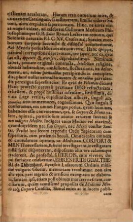 Venerandos Gorlicensis reipublicae patres conscriptos, omnesque rei literariae patronos, euergetas, atque fautores, ut orationi de mente sana in corpore sano ... qua Benjamin Gottlieb Grosser ... gratam probare voluntatem constituit, benevoli frequentesque interesse ... rogat M. Samuel Großer : [praefatus de proverbio: Valentibus non opus est medico]