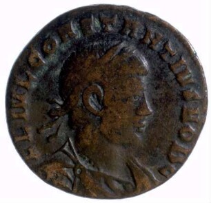 Münze, Follis, 334 - 335