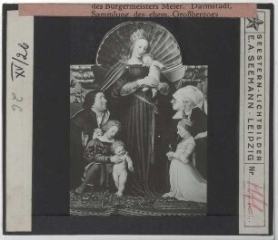 Holbein d. J., Darmstädter Madonna (Schwäbisch Hall Johanniterkirche)