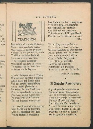 Tradición