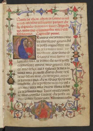 Soliloquia animae ad Deum, ital.
