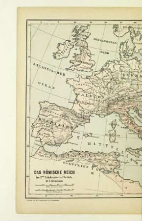Das Römische Reich im 2. Jahrhundert n. Chr. Geb.