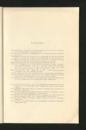Litteratur.