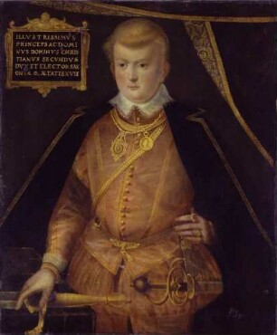 Kurfürst Christian II. von Sachsen
