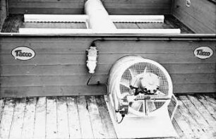 Fotografie: Getreidetrocknung, Getreidelager, Lagertechnik, Belüftungstrocknung