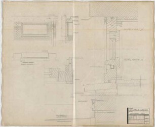 Grund, Peter; Bad Vilbel; Ernst Reuter Schule - Hochsitzendes Fenster, 5. Bauabschnitt (Details)