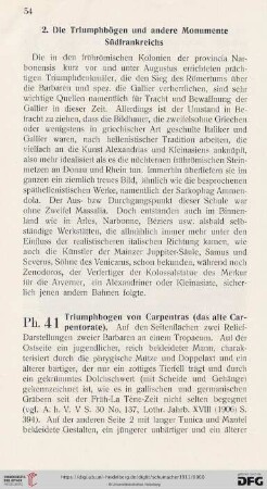 2. Die Triumphbögen und andere Monumente Südfrankreichs