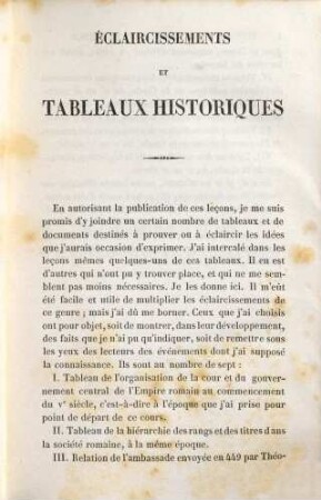 Histoire de la civilisation en France : depuis la chute de l'empire romain, 3