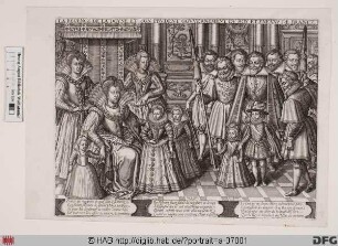 Bildnis Maria von Medici (Marie de Médicis), Königin von Frankreich und Navarra, geb. Prinzessin von Toscana