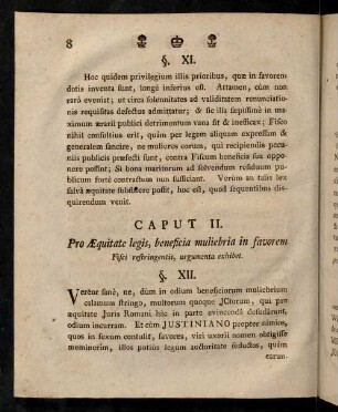 8-29, Caput II.