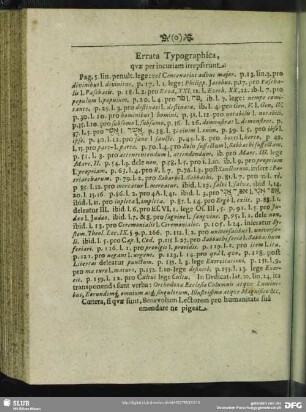 Errata Typographica
