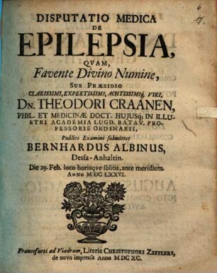 Disp. med. de epilepsia
