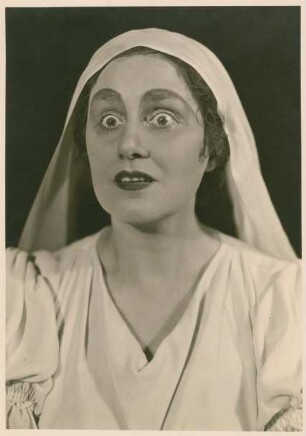 Marta Fuchs als Lady Macbeth in "Macbeth" von Giuseppe Verdi. Staatsoper Dresden, Neuinszenierung 12. Mai 1937 unter Leitung von Karl Böhm