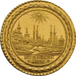 Münze, 3 Dukaten, 1806