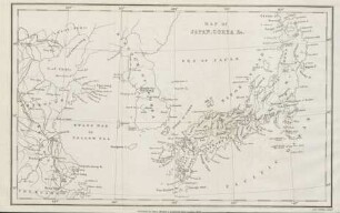 Map of Japan, Corea &c.