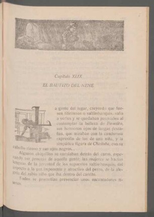 Capítulo XLIX - El bautizo del nene
