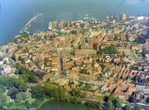 Altstadt von Stralsund : Blickrichtung Nordosten