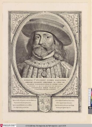 Iohanni I successit Comes Hannoniae Iohannes Aveniensis, Hollandiae, &c. Comes XXI.