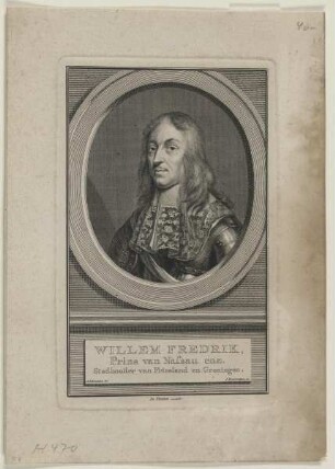 Bildnis des Willem Frederik, Prins van Nassau