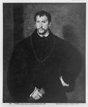 Bildnis des Ippolito Riminaldi (auch: Der Engländer, Der Herzog von Norfolk, Der Mann mit den meergrünen Augen)