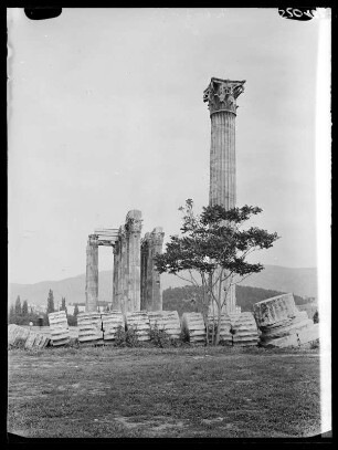 Athen, Säule am Olympieion