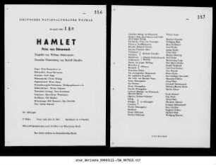 Hamlet Prinz von Dänemark