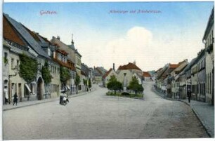 Geithain. Altenburger- und Nikolaistraße
