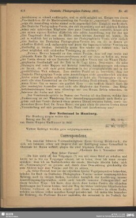 Correspondenz