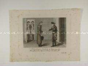 Friedrich II. und ein Spion im Hauptquartier bei Olmütz 1758