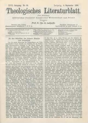 433-435 Zu den Schriften des Johann Eberlin von Günzburg