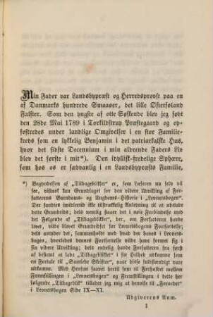 Tilbageblik paa mit Liv og min Forfattervirksomhed fra 1811 - 1873 : et autobiografilk Adkalt af Bernhard Sev. Ingemanns Samlede Skrifter