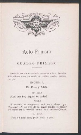 Cuadro primero