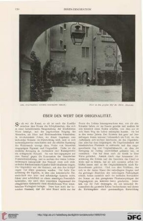 Über den Wert der Originalität
