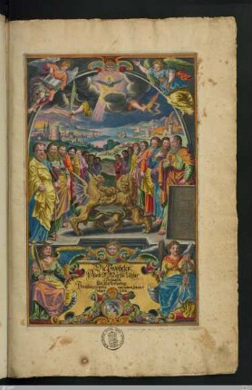 Biblia, Das ist: Die gantze H: Schrifft Alten vnd Newen Testaments