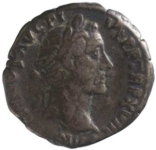 Münze, Denar, 154 - 155