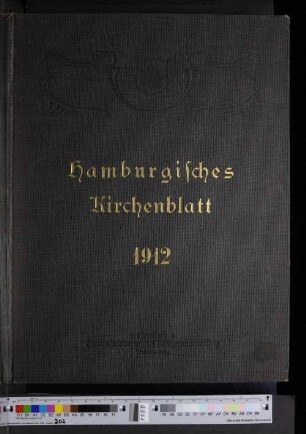 9.1912: Hamburgisches Kirchenblatt