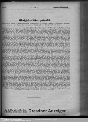 Klotzsche-Königswald.