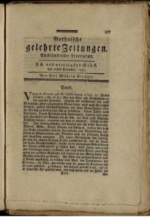 Acht und vierzigstes Stück, den ersten December, 1787.