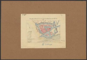 Plan de la Ville et des Fortifications du Hâvre